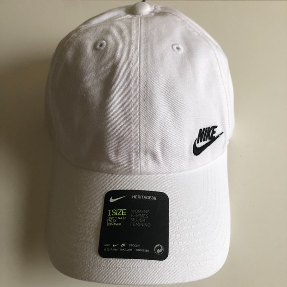 Nike White Baseball Cap